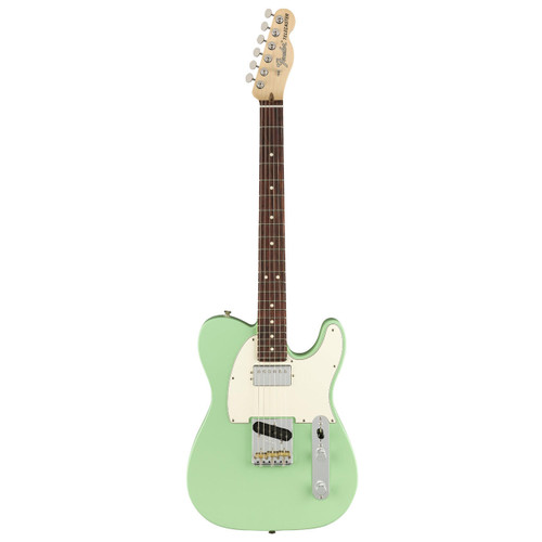 Fender American Performer Telecaster HS Rosewood - Satin Surf Green