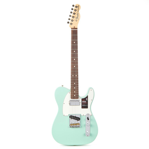 Fender American Performer Telecaster HS Rosewood - Satin Surf Green