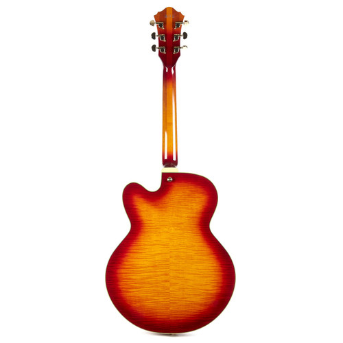 Used Ibanez AF155-AWB-12-01 Aged Whiskey Burst