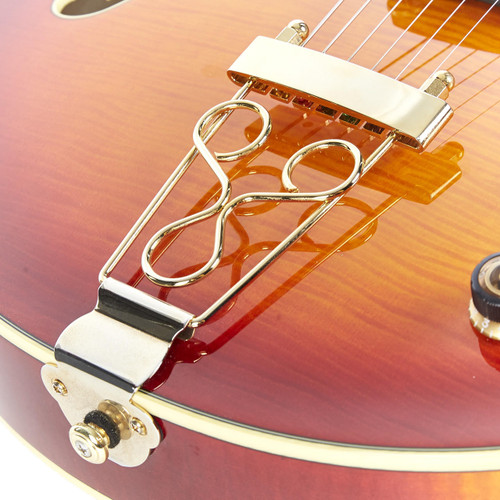 Used Ibanez AF155-AWB-12-01 Aged Whiskey Burst