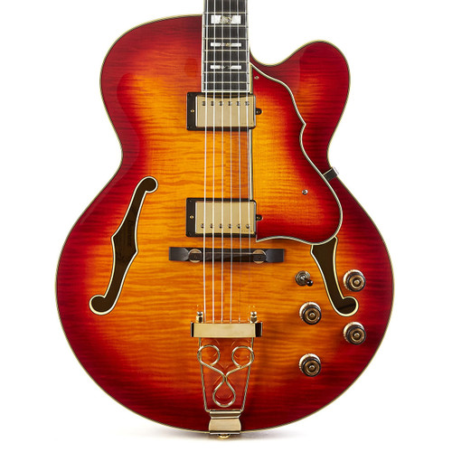 Used Ibanez AF155-AWB-12-01 Aged Whiskey Burst | Cream City