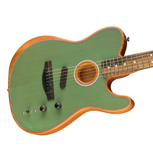 Fender American Acoustasonic Telecaster - Surf Green | Cream City