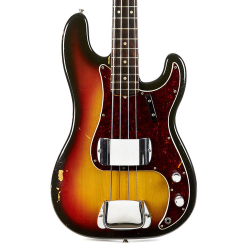Vintage Fender Precision P Bass Sunburst 1969