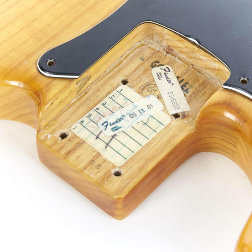 Vintage Fender Lefty Precision P Bass Natural 1978
