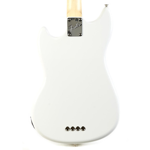 Fender American Performer Mustang Bass Rosewood - Arctic White