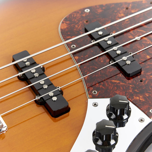 Used Fender American Standard Jazz Bass Sunburst 1996