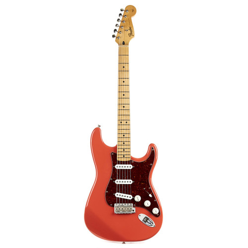 Used Fender Standard Stratocaster Fiesta Red MIM 1997