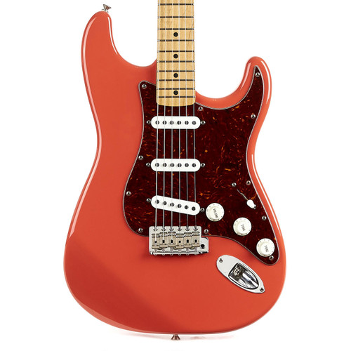 Used Fender Standard Stratocaster Fiesta Red MIM 1997