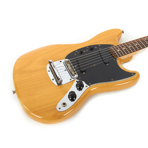 Vintage Fender Mustang Natural 1976 | Cream City Music