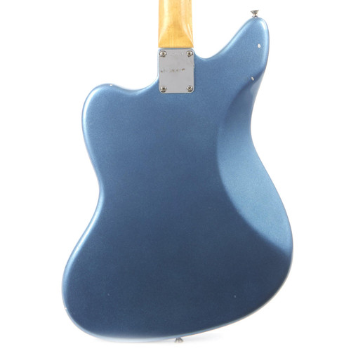Vintage Fender Jaguar Refinished Lake Placid Blue 1965