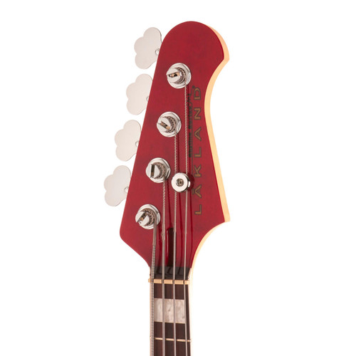 Used Lakland Skyline Series Decade Bass Trans Red 2014