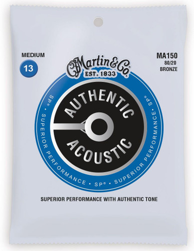 Martin MA150 Authentic Acoustic SP Medium Strings 13-56