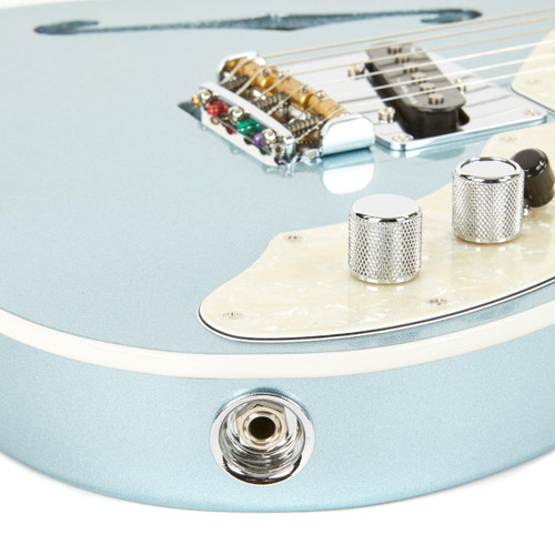 Used Fender American Elite Telecaster Thinline Mystic Ice Blue 2016