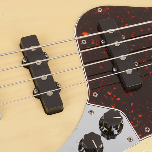 Used Fender American Deluxe Jazz Bass Blonde 1996