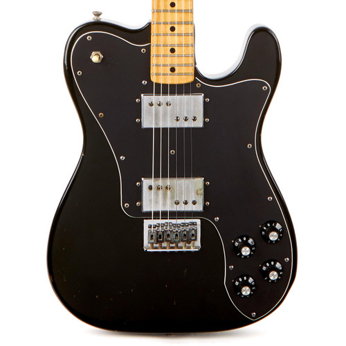 Vintage Fender Telecaster Deluxe Black 1973