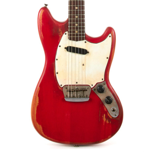 Vintage Fender Musicmaster II Red 1965 | Cream City Music