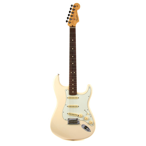 Used Fender American Professional Stratocaster Olympic White 2017