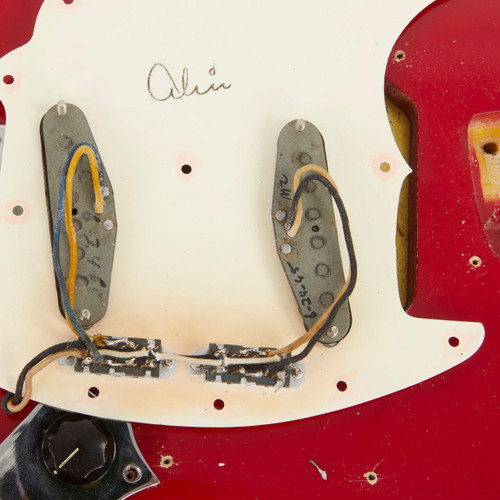 Vintage Fender Mustang Red 1965 (L85252)