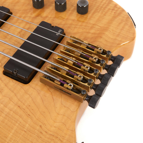 Used PBC Dave Bunker 5-String Headless Bass Natural