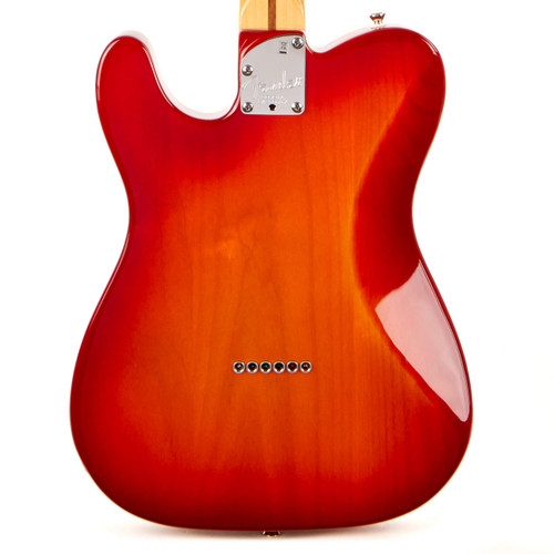 Used Fender American Deluxe Telecaster Cherry Sunburst 2014