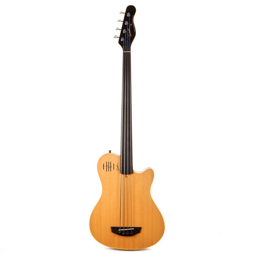 Used Godin A4 Fretless Bass Natural