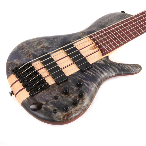 Used Ibanez SRSC806 6-String Bass Deep Twilight Flat 2018