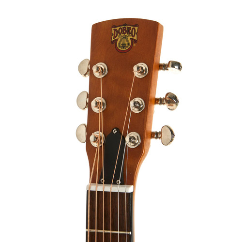 Used Dobro Hound Dog Round Neck Resonator Natural 2012