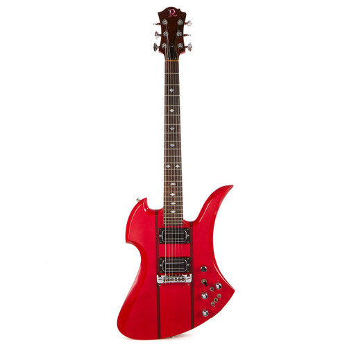 Vintage B.C. Rich Mockingbird Trans Red 1982