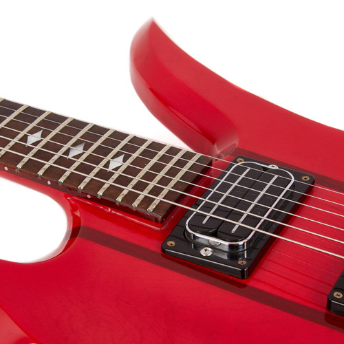 Vintage B.C. Rich Mockingbird Trans Red 1982