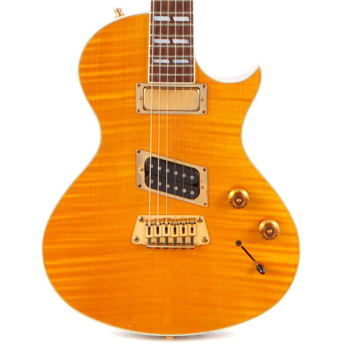 Used Gibson Nighthawk Standard Amber Flame Top 1991