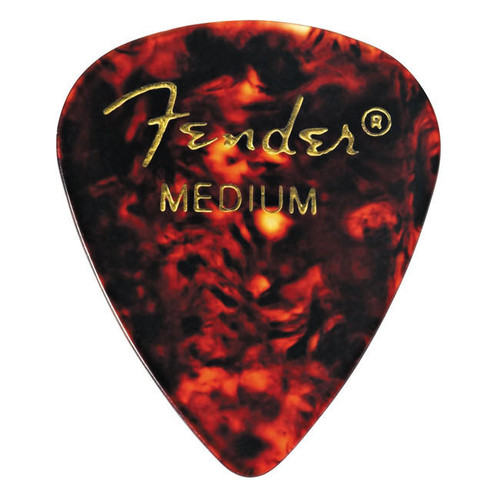 Fender 351 Shape Classic Celluloid Picks 12-Pack - Medium
