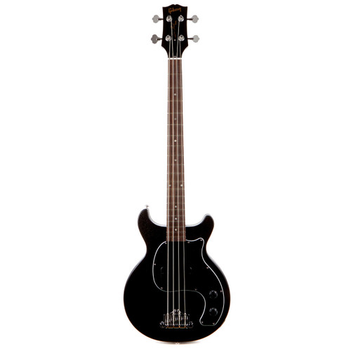 Used Gibson Les Paul Junior Tribute DC Bass - Worn Ebony