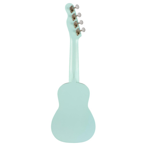 Fender Venice Soprano Ukulele Walnut - Daphne Blue