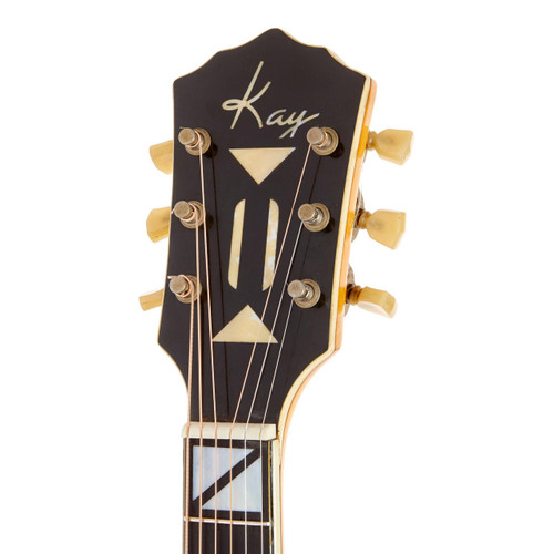 Vintage Kay K21B Archtop Cutaway Professional Natural Blonde 1950's