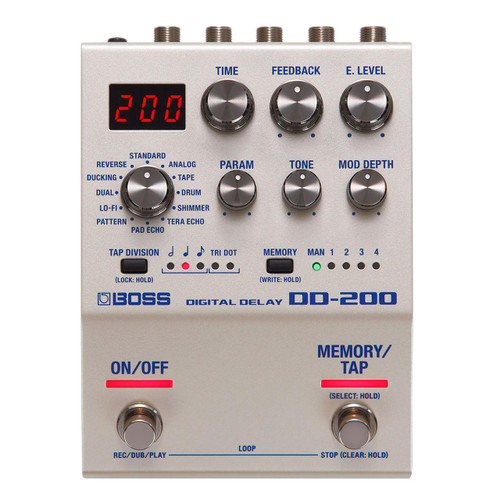 Boss DD-200 Digital Delay Pedal