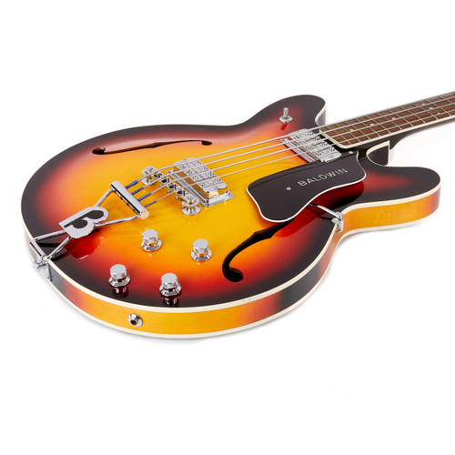 Vintage Baldwin Model 704 Bass Sunburst 1968