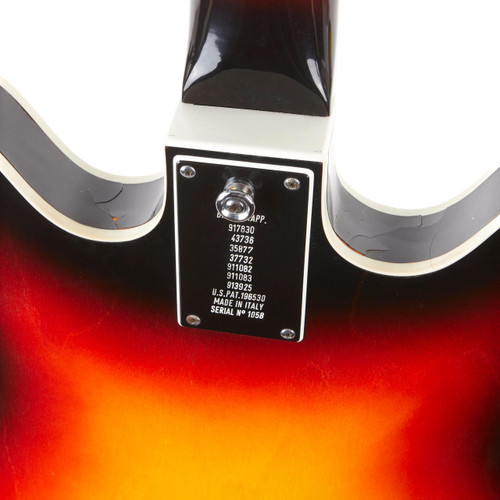 Vintage Baldwin Model 704 Bass Sunburst 1968