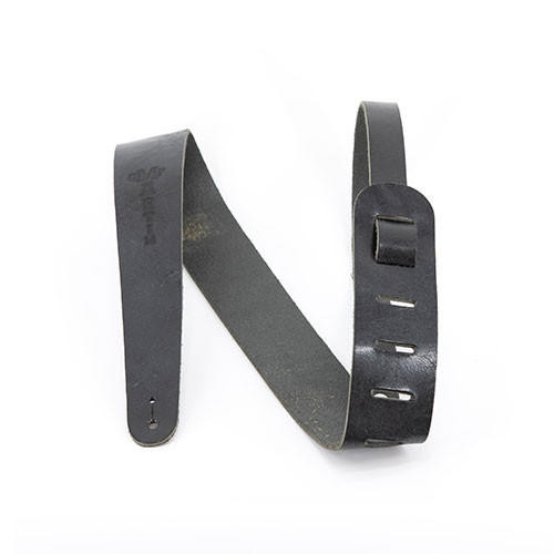Martin Vintage Leather Guitar Strap - Black