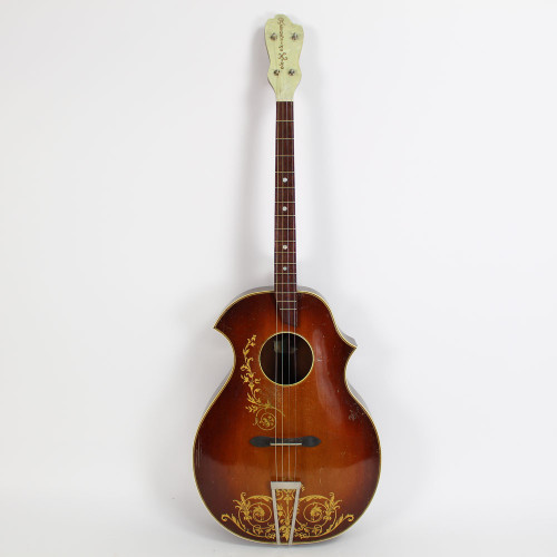 Vintage Kay Kraft Recording King Archtop Acoustic Tenor Guitar