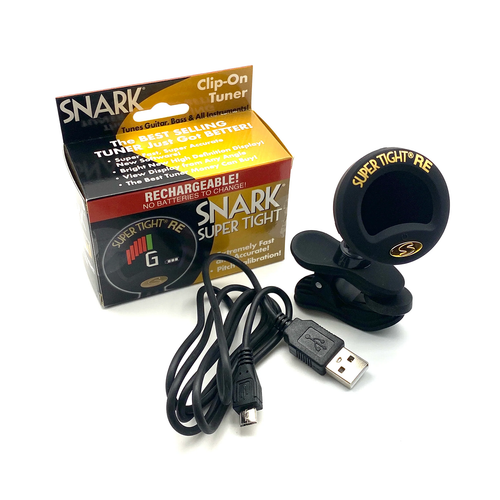 Snark ST-8 Clip-On Guitar & Bass Tuner - Black