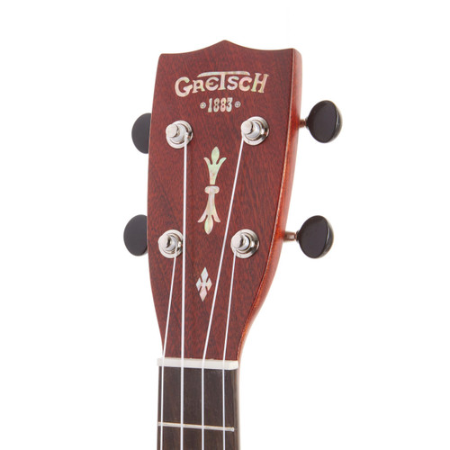 Gretsch G9121 A.C.E. Tenor Acoustic Electric Ukulele with Gig Bag - Vintage Mahogany Stain