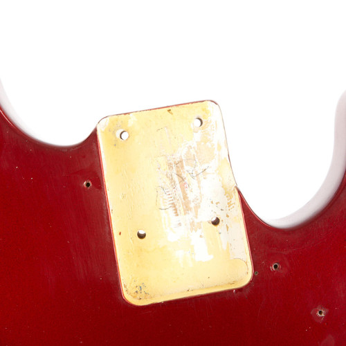 Vintage Fender Telecaster Bass Candy Apple Red 1969