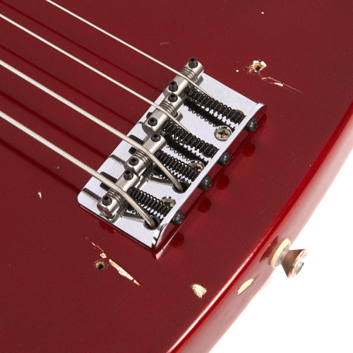 Vintage Fender Telecaster Bass Candy Apple Red 1969