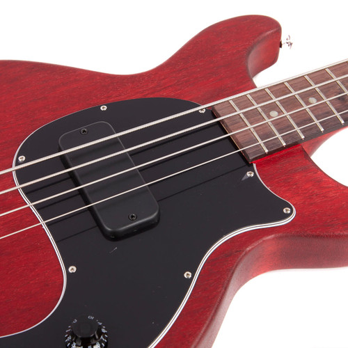 Gibson Les Paul Junior Tribute DC Bass - Worn Cherry