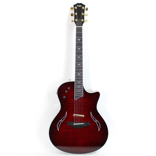 Taylor T5C1 Flame Maple Red Edgeburst Acoustic Electric Guitar