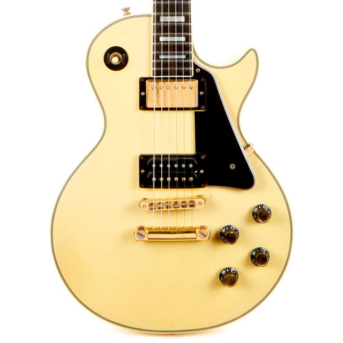 Vintage Gibson Les Paul Custom White 1977
