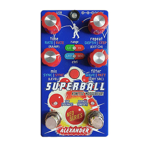 Alexander Pedals Superball Delay Pedal