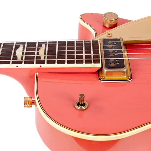 Used USA Gretsch Custom Shop G6128-CS '57 Duo Jet Relic Faded Fiesta Red 2019