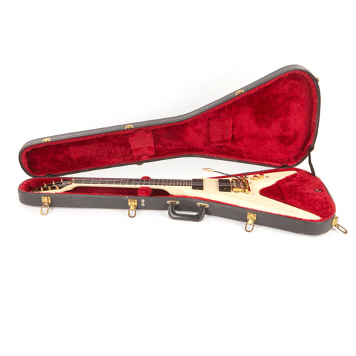 Used Vintage Gibson Flying V V2 White 1982