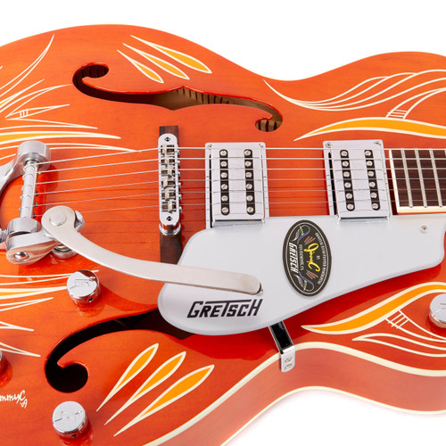 Used Gretsch G5120 Electromatic Pinstripe Orange 2008